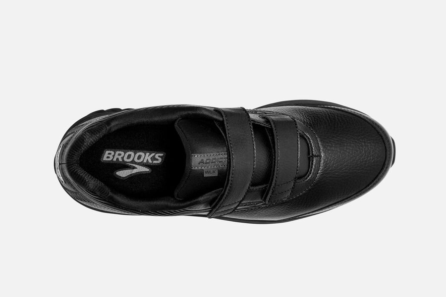 Brooks Addiction Walker V-Strap 2 Running Shoes Mens Black 047926-IVJ